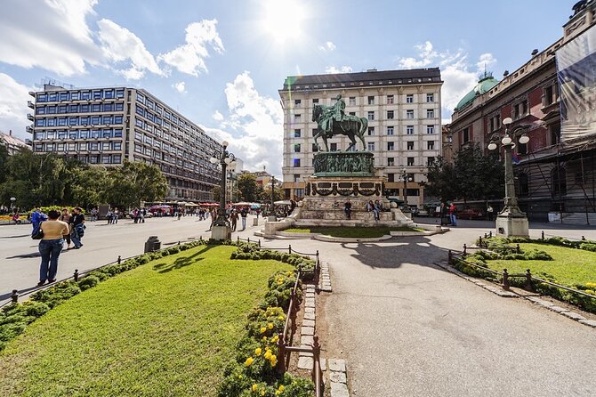 4-Hour Belgrade Private Grand City Walking Tour - St. Mark Church and Tasmajdan Park