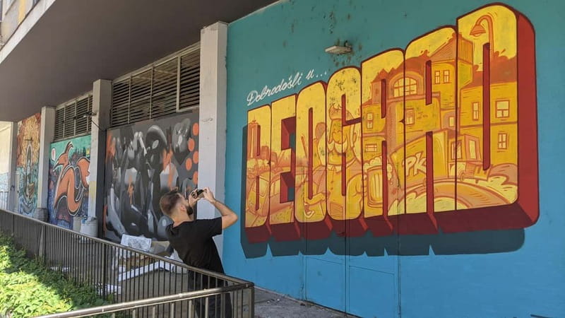 Belgrade: Alternative Walking Tour - Belgrade Design District and the former communist shopping center