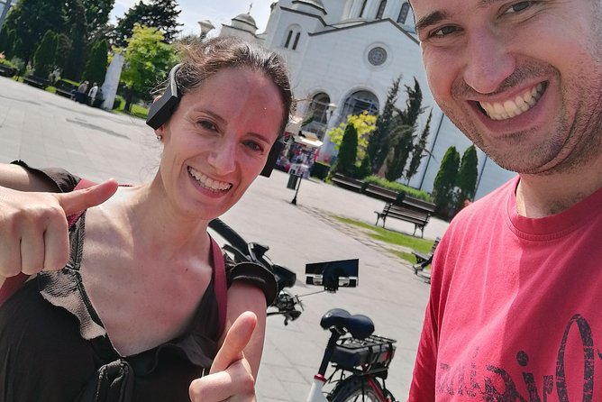 Belgrade E-Bike Tour: Power Glide! - Slavija Square and Saint Sava Temple