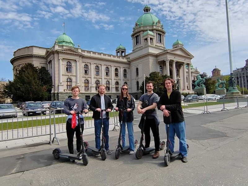 Belgrade Essentials E Scooter tour - Three hours through Belgrade’s historic center