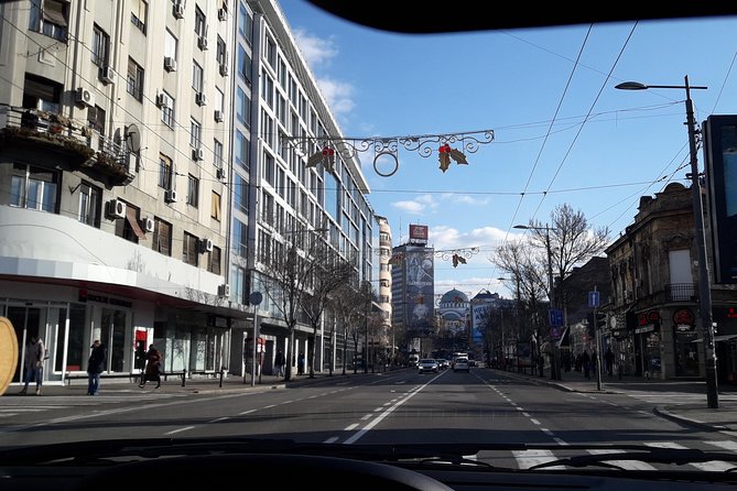 Belgrade sightseeing by car - Nikola Pasic Square and the city’s public face