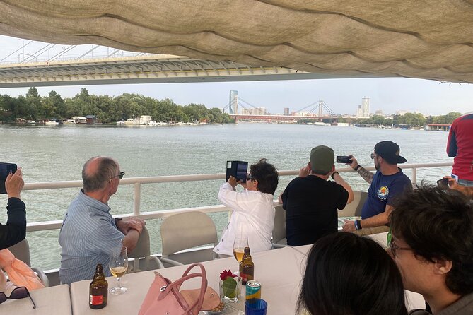 Belgrade Sunset Cruise w/ Live Tour Guide - The boat, seating, and atmosphere