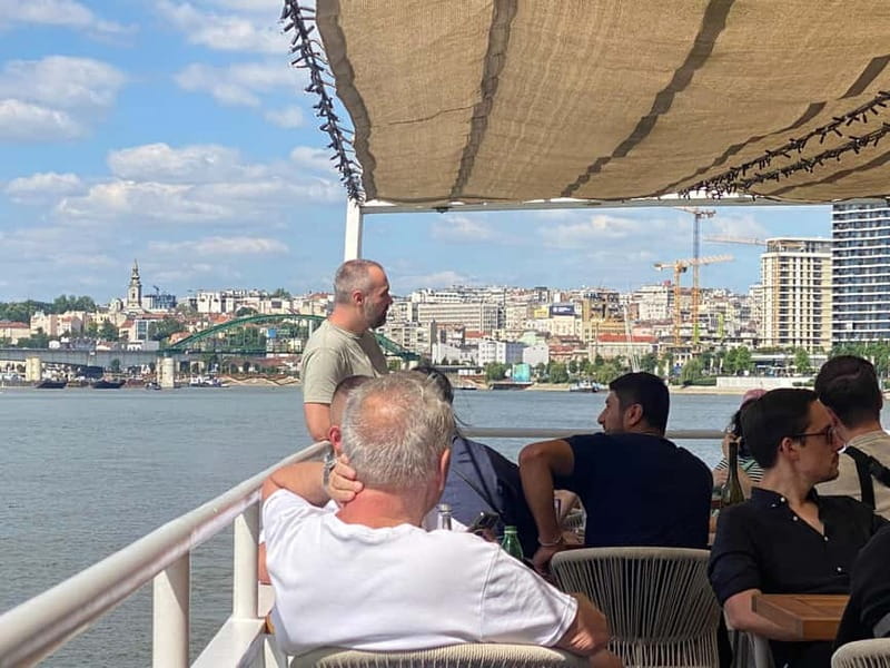 Belgrade: Sunset Cruise with Live Guide - Great War Island and the meeting of the rivers