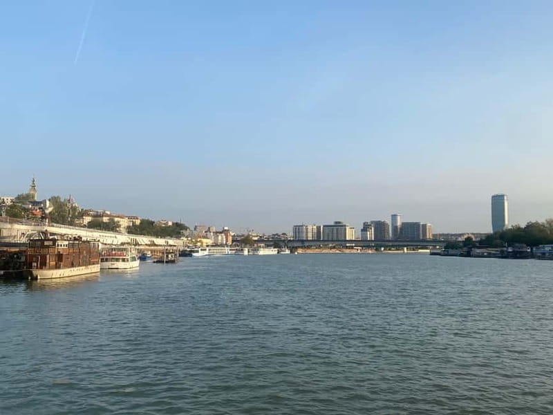 Belgrade: Sunset Cruise with Live Guide - Belgrade Fair Hall 1 and Ada Bridge