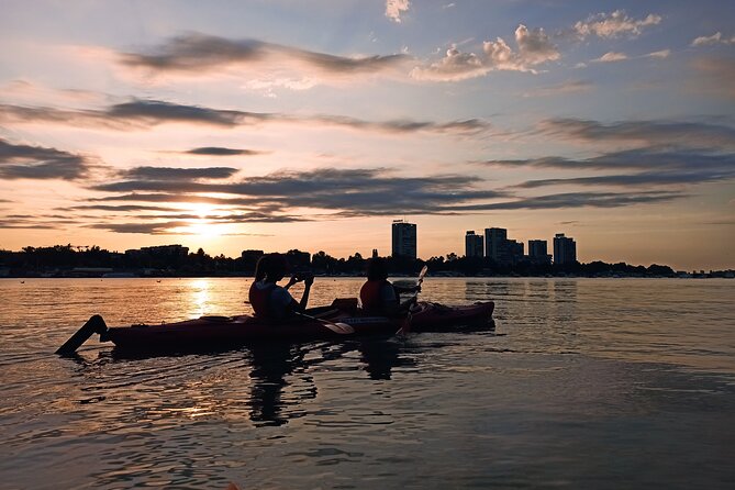 Belgrade sunset kayak tour - Why a Belgrade sunset looks best from the river