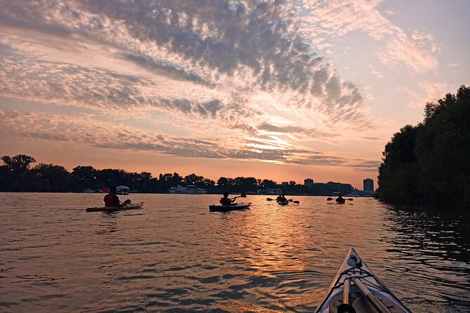 Belgrade sunset kayak tour - Private touring changes the experience