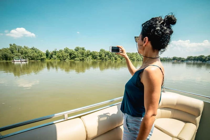 Belgrade: Sunset Sightseeing Cruise with Drinks - Ada Bridge and the return after sunset