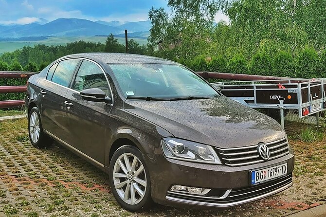 Belgrade to Zlatibor private transfer by car - Snow, ice, and the final approach