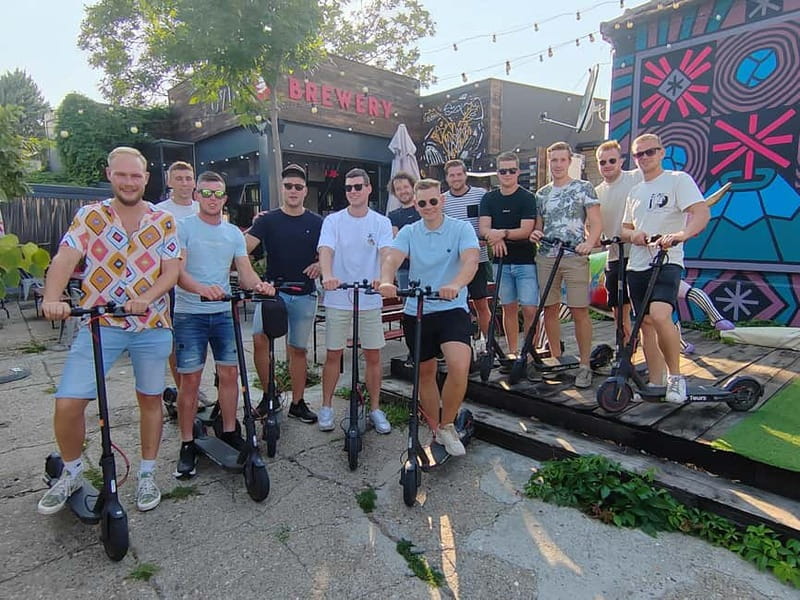 E Scooter Craft Beer and Breweries tour - Why an e-scooter makes this beer tour different