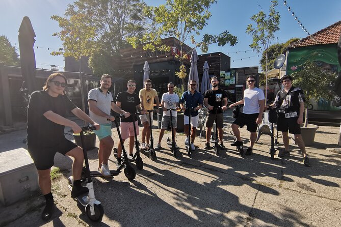 E-Scooter CRAFT BEER and BREWERY Tour - Riding beside the river and seeing Belgrade Fortress
