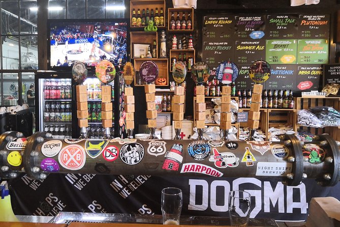 E-Scooter CRAFT BEER and BREWERY Tour - Dogma Brewery, Serbia’s best-known craft stop