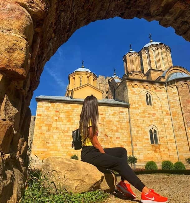 Eastern Serbia Full Day Trip: Manasija,Resava,Lisine,Krupaja - Manasija Monastery and its 600-year-old walls