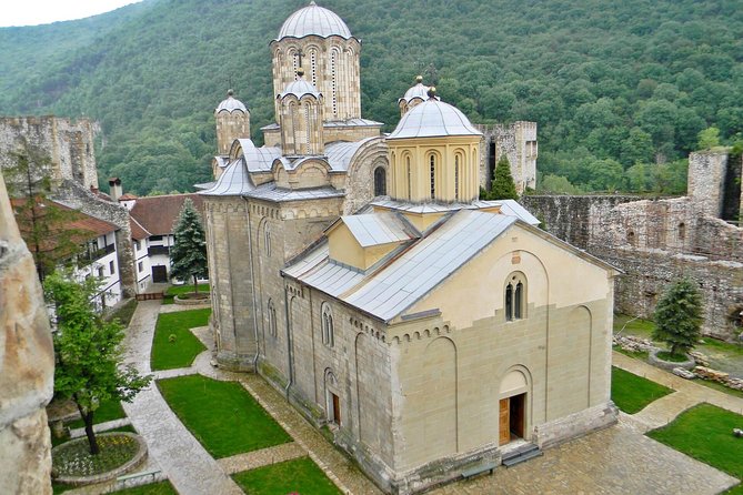 Fortified Manasija Monastery and Resava Cave Tour - Veliki Buk waterfall and a long Serbian lunch