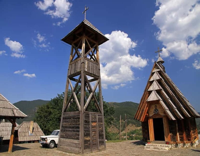 From Belgrade: Drina River House, Sargan 8 Train & Drvengrad - The return to Belgrade is the price of seeing this much
