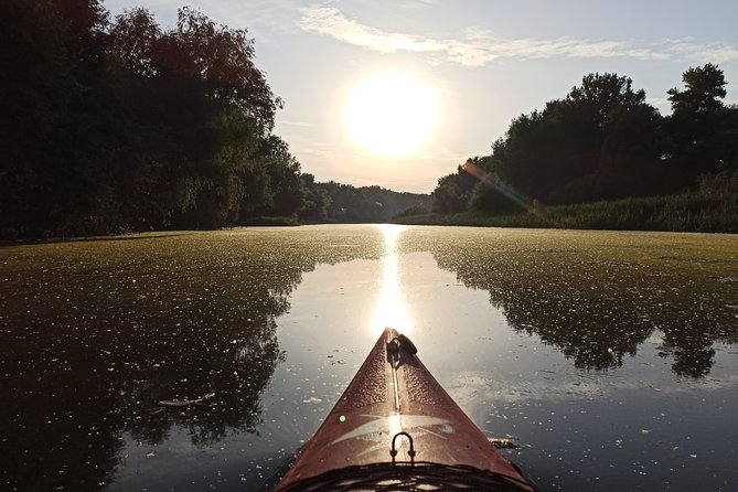Great War Island Kayak Adventure - Learning the strokes before the river gets busy