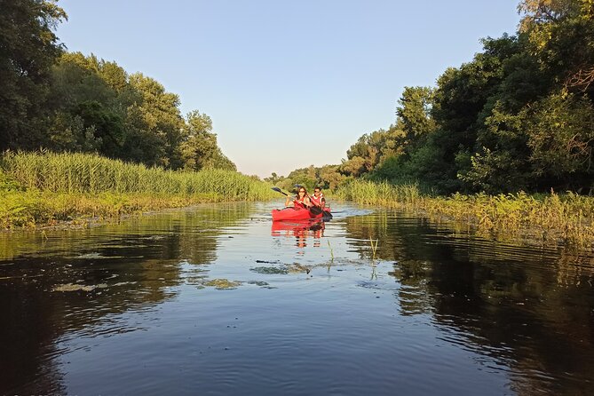 Great War Island Kayak Adventure - Paddling toward Lido beach