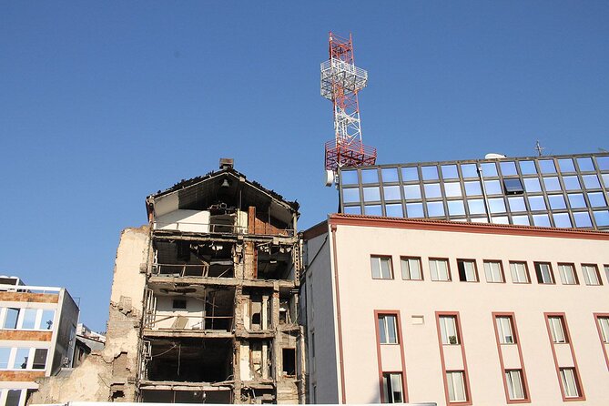 NATO Bombing of Belgrade Private Tour - Ušće, the former Communist Party headquarters