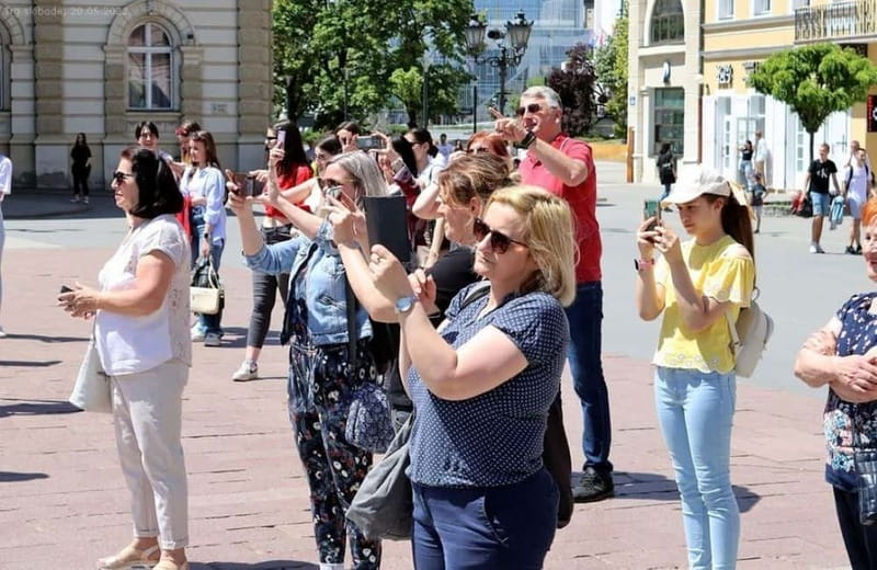 Novi Sad: Walking Tour city center and Petrovaradin Fortress - Streets, courtyards, and small city details