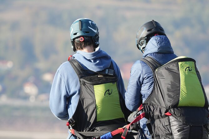 Paragliding Tandem Flight Experience in Sokobanja - Looking toward Rtanj Mountain