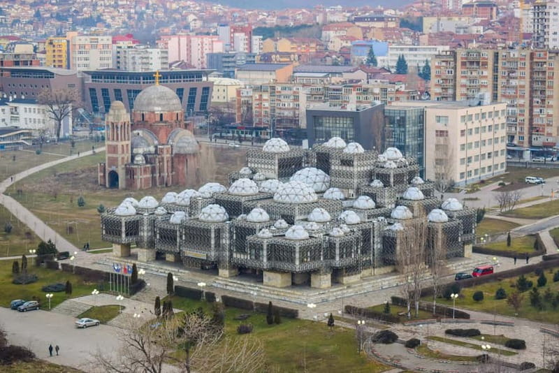 Prishtina: Guided Walking Tour with a Local - The National Library and Mother Teresa Cathedral