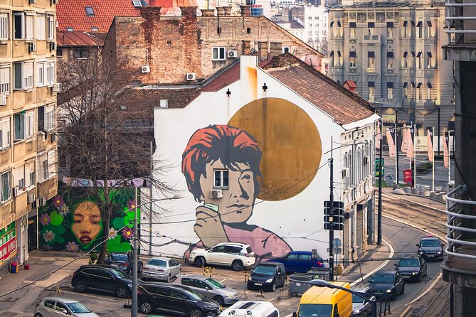 Private Belgrade Street Art and Adventures Walking Tour - The REMED mural at Karađorđeva 31