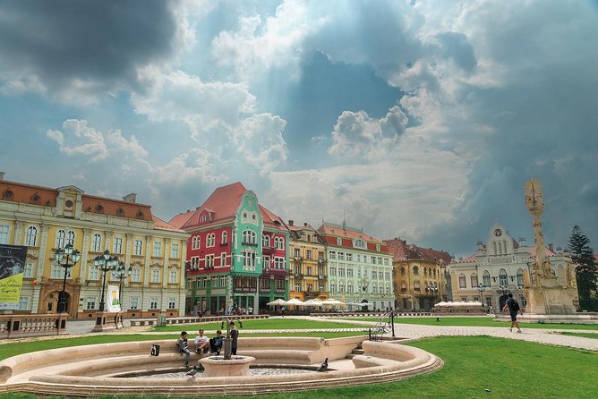 Private Day Trip to Timisoara from Belgrade - Union Square puts two churches face to face