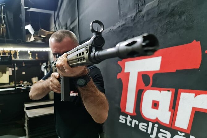 Private Indoor Target Shooting Experience in Belgrade - Finishing the handgun set with a .45 Colt 1911