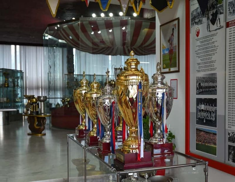 Red Star Football Club Stadium Tour Ticket - Starting at the Red Star Museum
