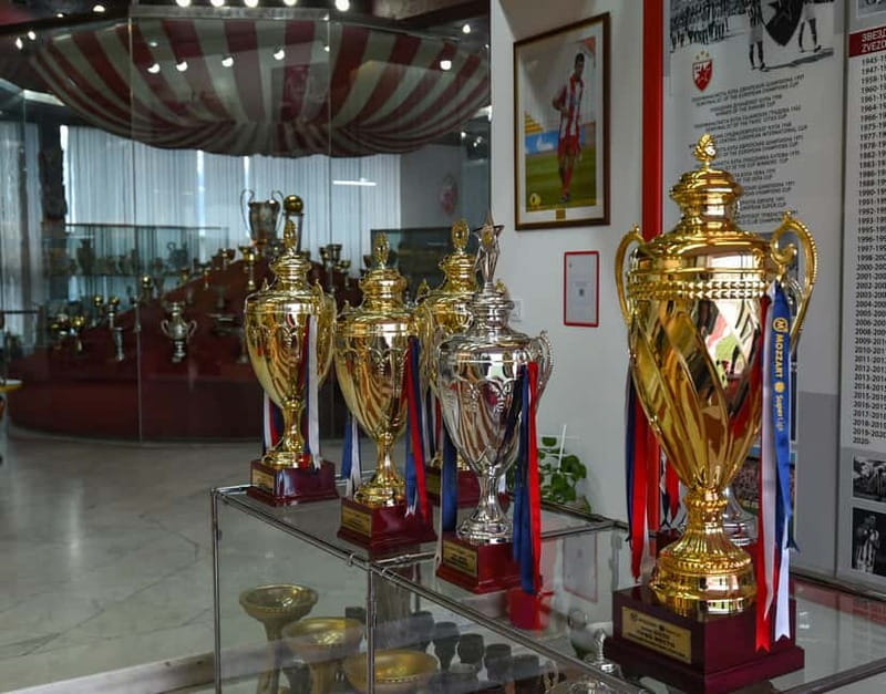 Red Star Football Club Stadium Tour Ticket - Inside the Red Star TV studio