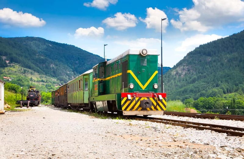 Sargan Eight railroad train ride & Tara mountain - Wooden Town and Emir Kusturica’s film world