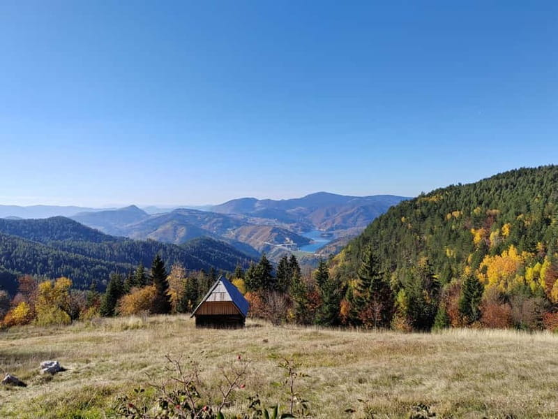 Sargan Eight railroad train ride & Tara mountain - Riding the Sargan Eight through Mokra Gora