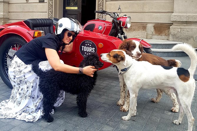 Sidecar Tours Belgrade - Riding through Dorcol for cafes and old Belgrade character