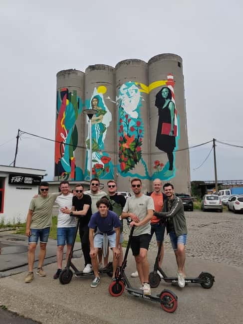 Street Art E Scooter tour - Key points about the Belgrade street art ride