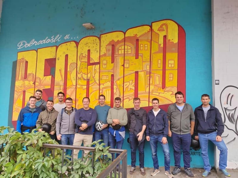 Street Art E Scooter tour - Why Belgrade’s 1970s street art matters