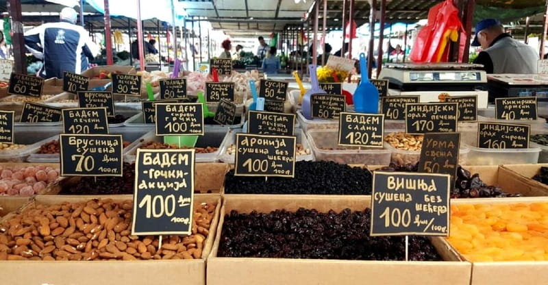 Taste Belgrade Tour - Serbian Gourmet Adventure - Bajloni Market and the Ingredients of Serbian Cooking
